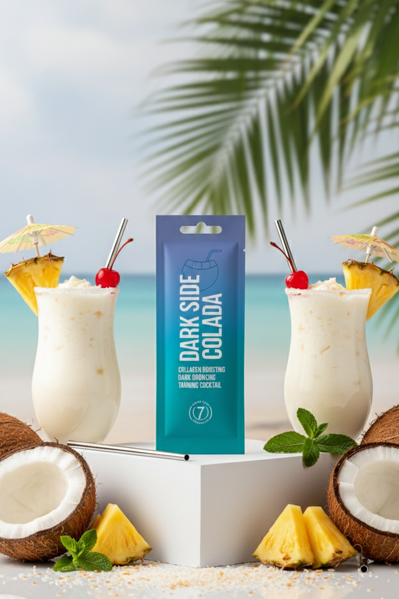 Dark Side Colada – Collagen Delayed Bronzer  15ml