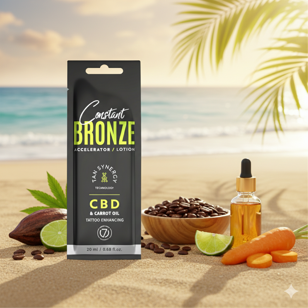 Constant Bronze Accelerating Lotion + CBD – Paātrinošais Losjons ar CBD 20ml