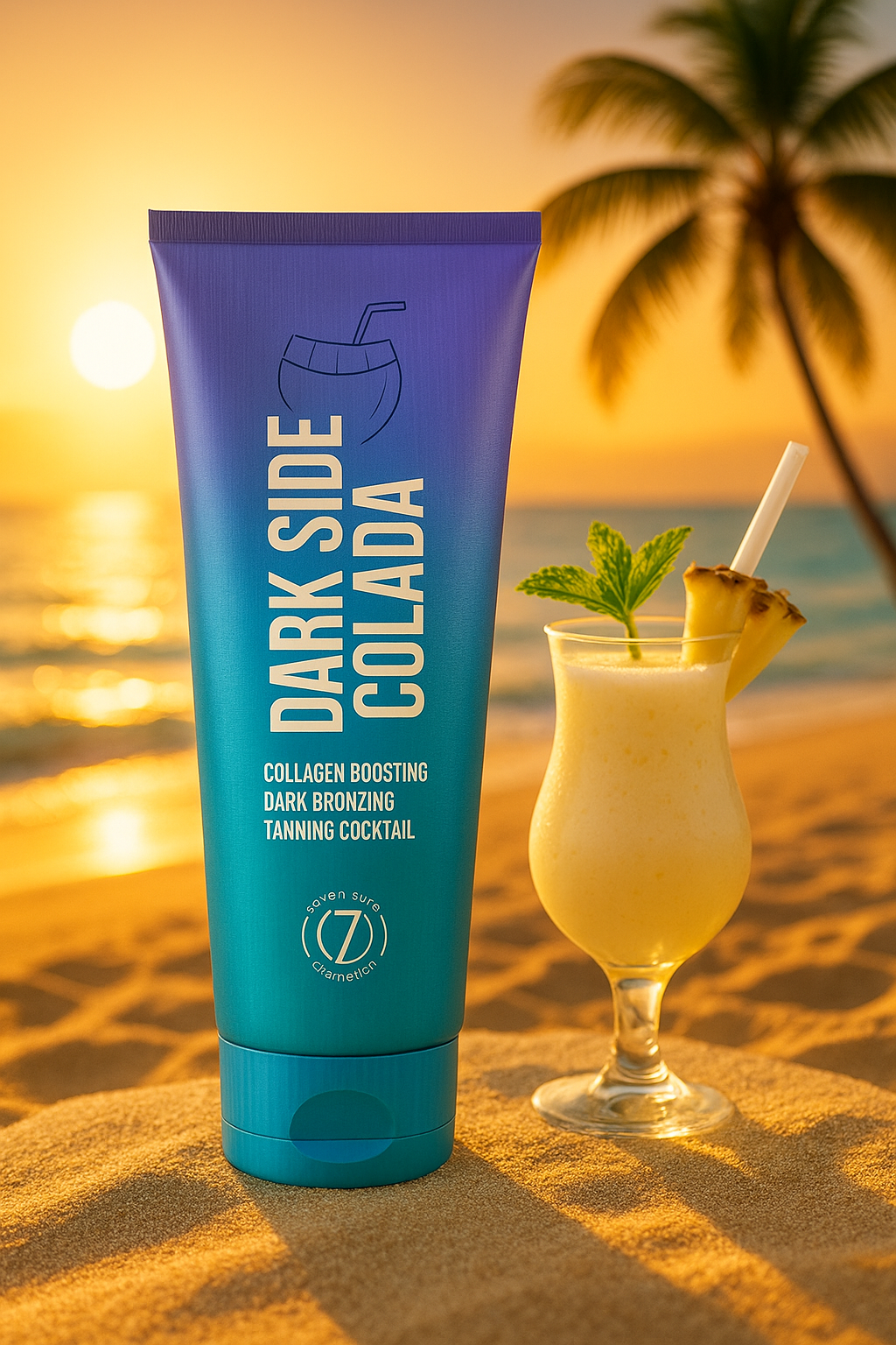 Dark Side Colada – Collagen Delayed Bronzer 100ml