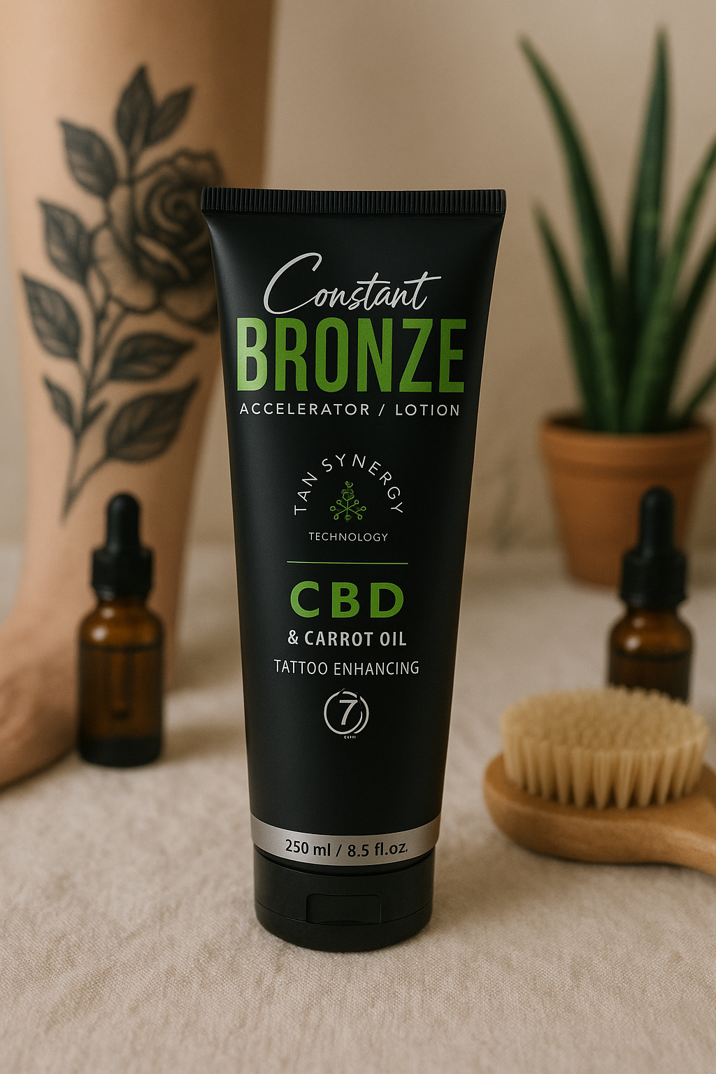 Constant Bronze Accelerating Lotion + CBD – Paātrinošais Losjons ar CBD 250ml