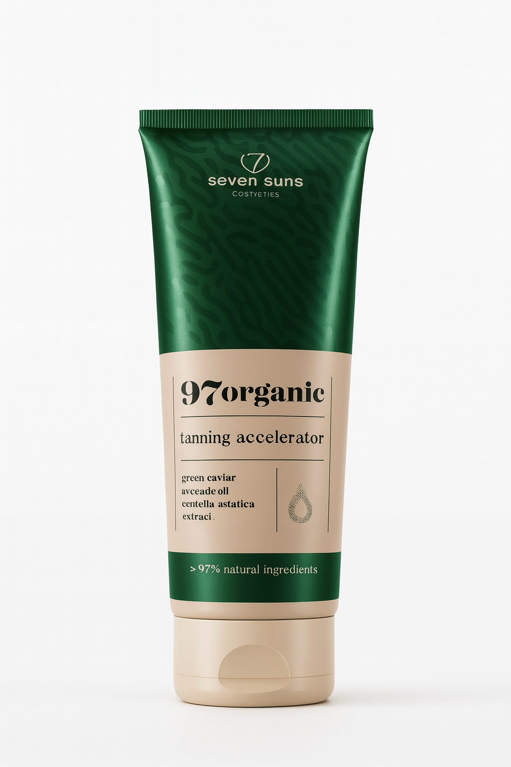 97organic Tanning Accelerator – Iedegumu Paātrinošs Losjons (97% dabīgas sastāvdaļas) 250ml