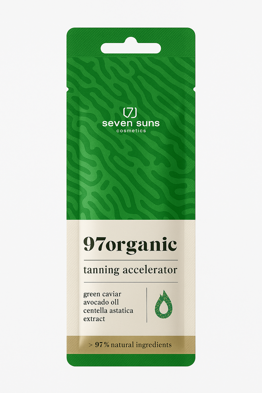 97organic Tanning Accelerator – Iedegumu Paātrinošs Losjons (97% dabīgas sastāvdaļas) 15ml